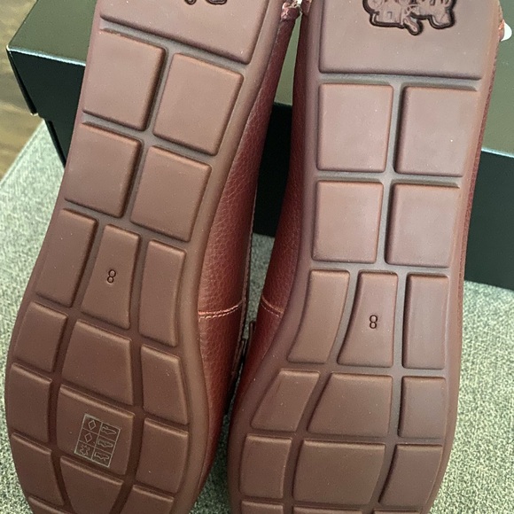 COACH - Women’s Sculpted “C” Leather Driver, Loafer - Sz 8B - Picture 6 of 8